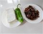菜干烧豆腐的做法图解1