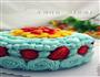 芒果草莓双拼蛋糕的做法图解9