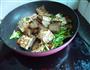 机压豆腐炒腊肉的做法图解8