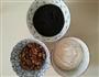 黑芝麻核桃糊的做法图解1