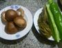 雪菜青椒炒香菇的做法图解1