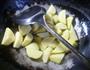 虾肉雪菜炒土豆的做法图解4