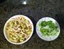 黄豆芽抹茶炝锅面条的做法图解4