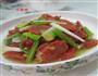 大蒜芹菜炒香肠的做法图解9