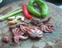 青椒八角鱼的做法图解1