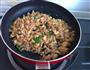 青蒜蛋炒饭的做法图解9