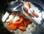 胡萝卜煮年糕的做法图解4