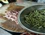 豇豆爆鸡胗的做法图解1