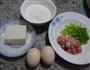芹菜豆腐鸡蛋饼的做法图解1