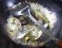 雪菜炒文蛤的做法图解8
