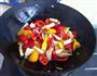 木耳腐竹炒彩椒的做法图解8