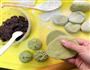 抹茶生煎包的做法图解2
