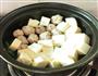 香菇肉丸煮豆腐的做法图解4