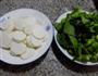 菜芯炒山药的做法图解1