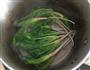 生滚猪肝瘦肉菠菜根汤的做法图解4