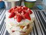黄桃草莓裸蛋糕的做法图解18