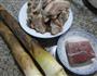 咸肉雷笋肉骨汤的做法图解1