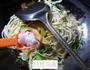 菜芯鸡蛋雷笋炒面的做法图解12
