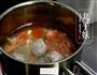 番茄牛丸汤的做法图解4