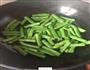 蚝油炒双豆的做法图解5