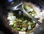 雪菜毛豆炒山药的做法图解7