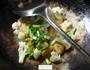 油豆腐炒花菜的做法图解10