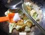 油豆腐炒花菜的做法图解8