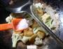 油豆腐炒花菜的做法图解9