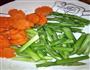 芦笋胡萝卜合炒培根的做法图解2