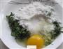 白蒿鸡蛋饼的做法图解3