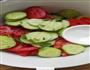 黄瓜西红柿沙拉的做法图解5