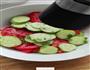 黄瓜西红柿沙拉的做法图解6