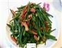 培根炒韭苔的做法图解5
