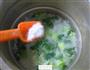 青菜咸肉大米粥的做法图解7