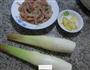 茭白炒籽虾的做法图解1