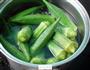 秋葵炒虾仁的做法图解3