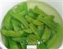 蒜香荷兰豆的做法图解3