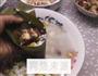 糯米花生咸肉粽的做法图解6
