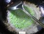 茭白雪菜炒毛豆的做法图解4