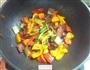 彩椒炒腊肉的做法图解8