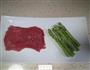 芦笋牛肉卷的做法图解1