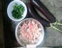 茄子酿肉的做法图解1