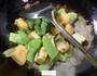 油豆腐炒扁豆的做法图解4