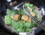 油豆腐炒扁豆的做法图解6