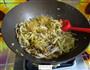 娃娃菜炒粉丝的做法图解12
