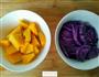 南瓜紫薯芝麻饼的做法图解1