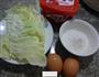 辣味圆白菜鸡蛋饼的做法图解1