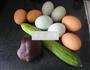 三色蒸蛋的做法图解1