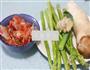 照烧虾油芦笋杏鲍菇的做法图解1