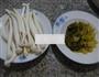 雪菜炒海鲜菇的做法图解1